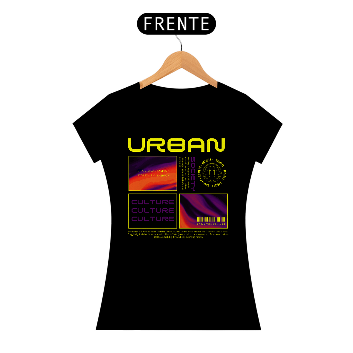 Nome do produto: Camiset Feminina Urban Culture