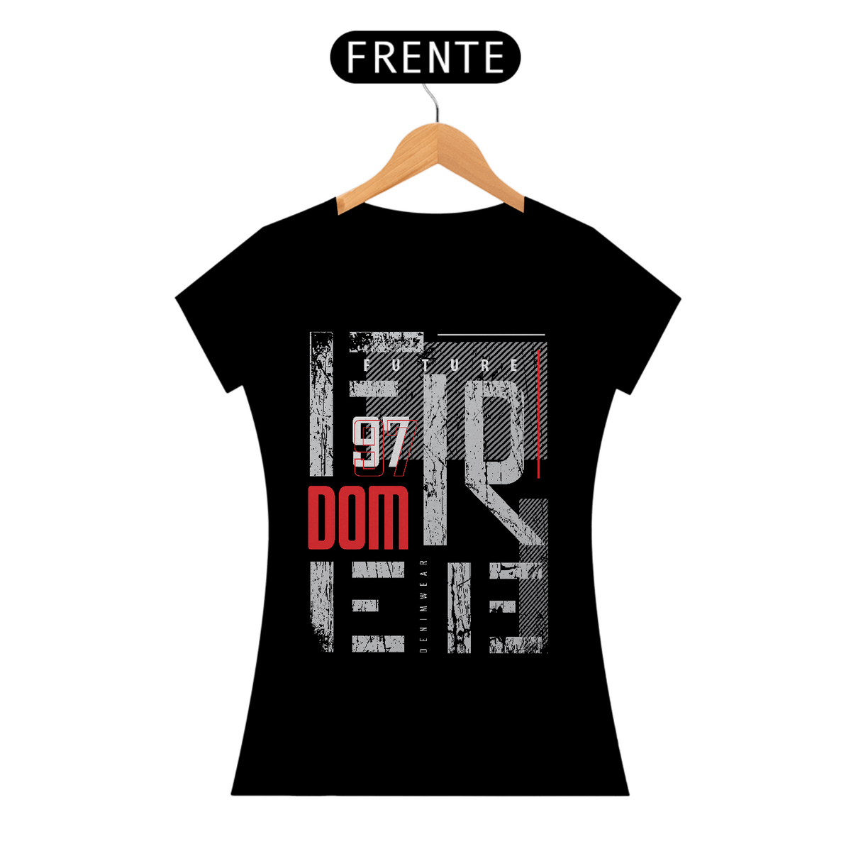 Nome do produto: Camiseta Feminina Future Freedom