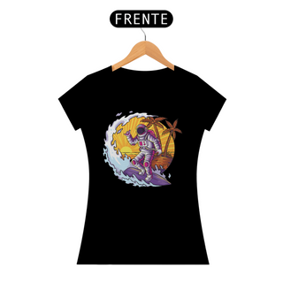 Nome do produtoCamiseta Feminina Surf Astronauta