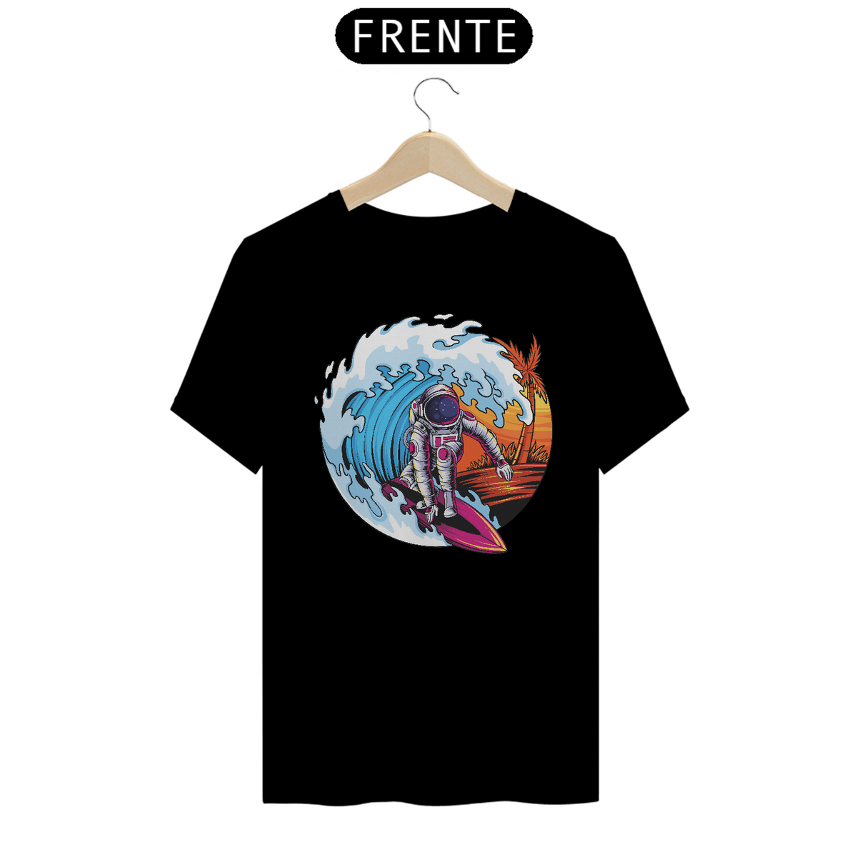 Nome do produto: Camiseta Surf Astronauta