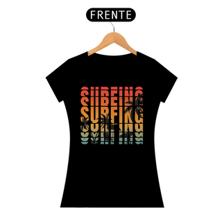 Camiseta Feminina Surfing