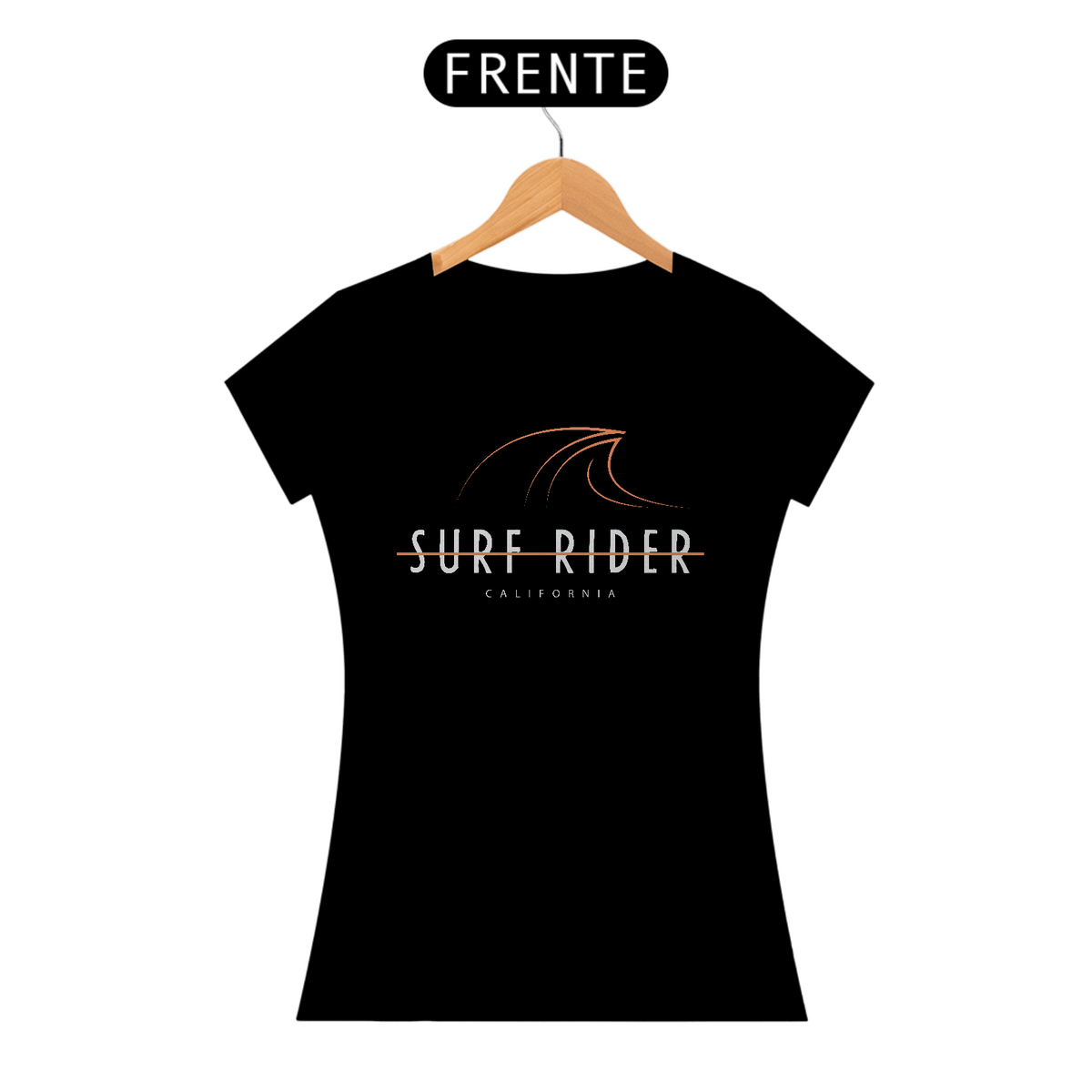 Nome do produto: Camiseta Feminina Surf Rider