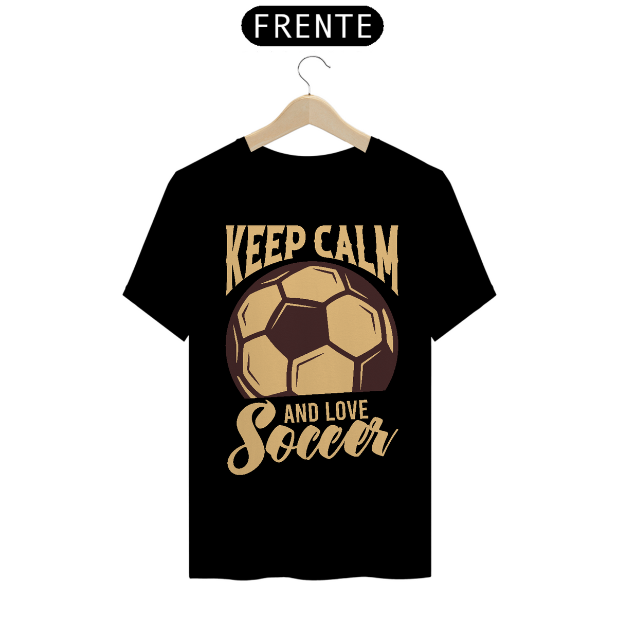 Nome do produto: Camiseta Futebol Keep Calm