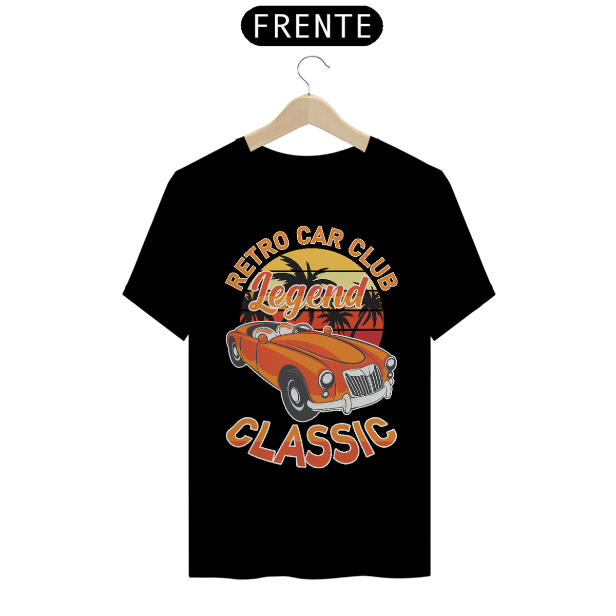 Nome do produto: Camiseta Retro Car Legend