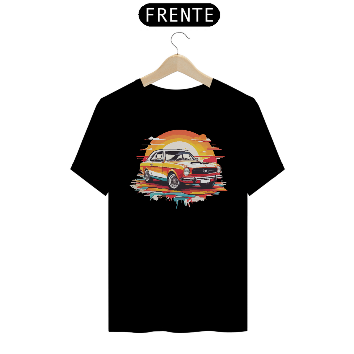 Nome do produto: Camiseta Carro Tinta