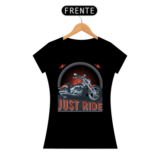 Nome do produtoCamiseta Feminina Just Ride