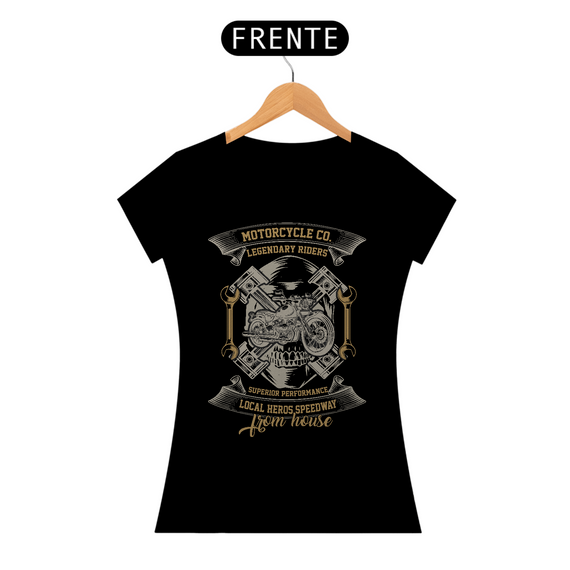 Camiseta Feminina Motorcycle Legendary