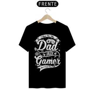 Nome do produtoCamiseta Dad and Gamer