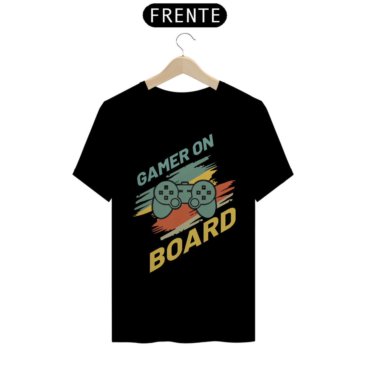 Nome do produto: Camiseta Gamer On Board