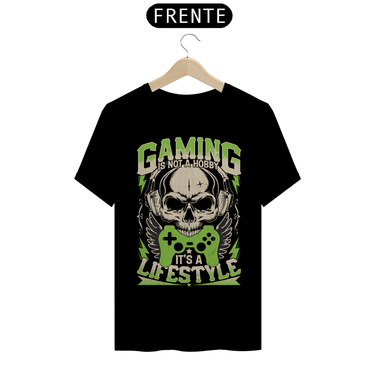 Nome do produto: Camiseta Gaming Lifestyle