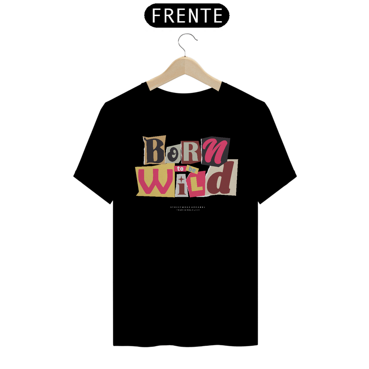 Nome do produto: Camiseta Born Wild