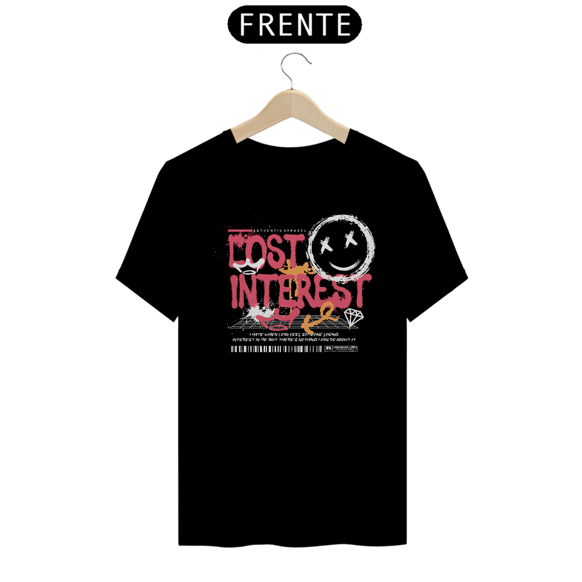 Nome do produto: Camiseta Lost interest