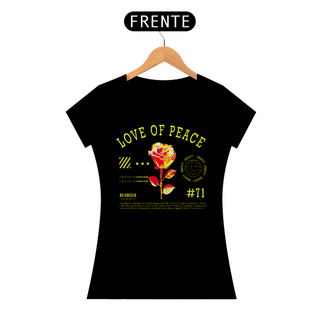 Camiseta Feminina Love Of Peace