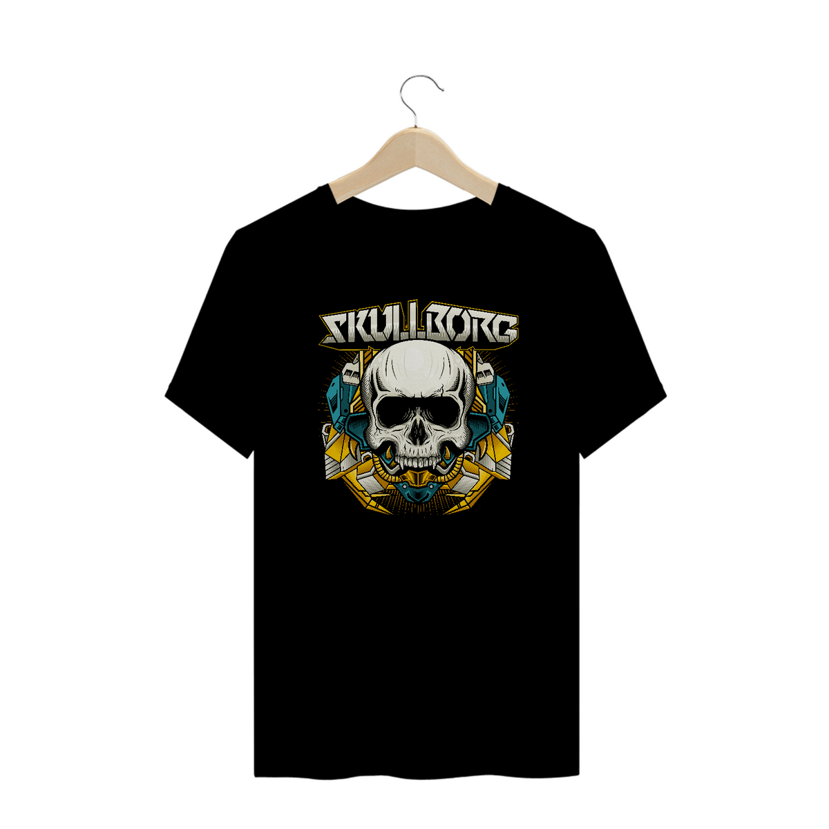 Nome do produto: Camiseta Plus Size Skullborg