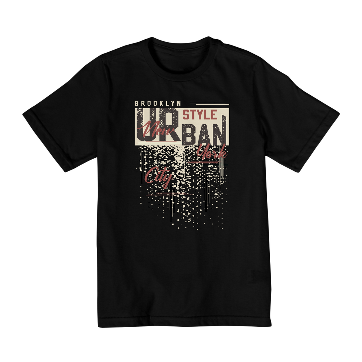 Nome do produto: Camiseta Infantil 2 a 8 anos / Urban Style