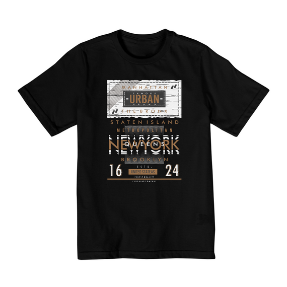 Camiseta Infantil 2 a 8 anos / Urban New York