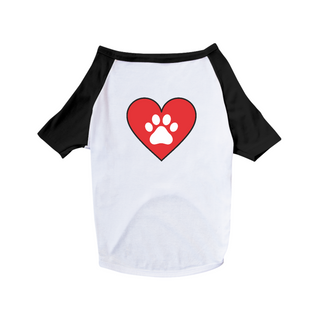 Camiseta Pet Cães / Coração II