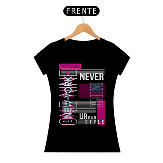 Nome do produtoCamiseta Feminina New York Never Mind