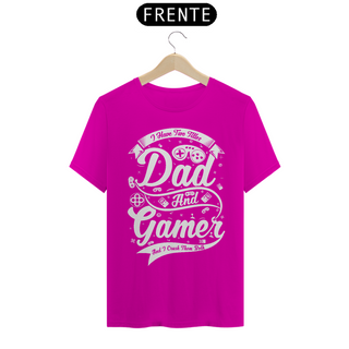 Nome do produtoCamiseta Dad and Gamer