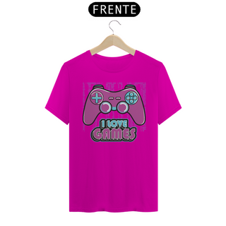 Nome do produtoCamiseta I Love Games