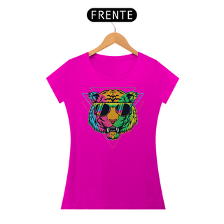 Nome do produtoCamiseta Feminina Tigre Colorido