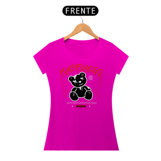 Nome do produtoCamiseta Feminina Urso Happiness