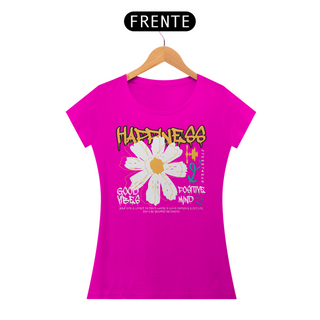 Nome do produtoCamiseta Feminina Happiness