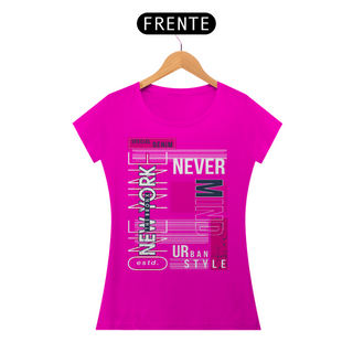 Nome do produtoCamiseta Feminina New York Never Mind