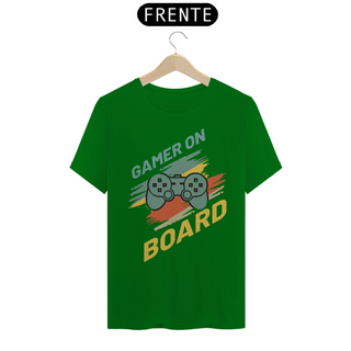 Nome do produtoCamiseta Gamer On Board