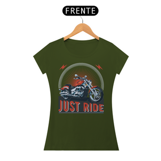 Nome do produtoCamiseta Feminina Just Ride