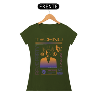 Nome do produtoCamiseta Feminina Techno Rave