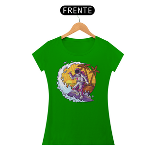 Nome do produtoCamiseta Feminina Surf Astronauta