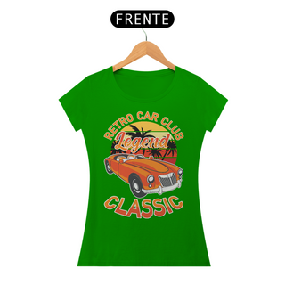 Nome do produtoCamiseta Feminina Retro Car Legend