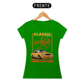 Nome do produtoCamiseta Feminina Classic Carro