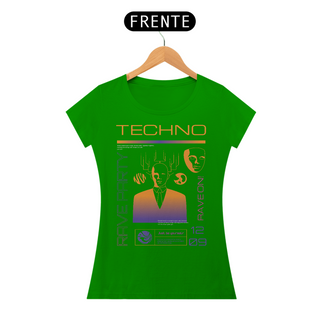 Nome do produtoCamiseta Feminina Techno Rave