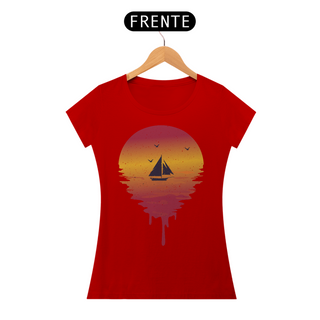 Nome do produtoCamiseta Feminina Pôr do Sol