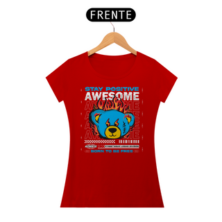 Nome do produtoCamiseta Urso Stay Positive