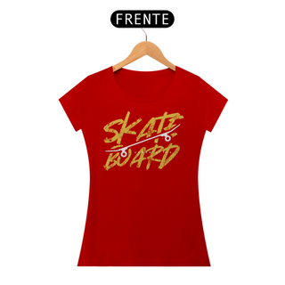 Nome do produtoCamiseta Feminina Skate Board