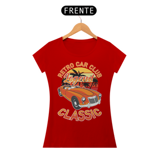 Nome do produtoCamiseta Feminina Retro Car Legend