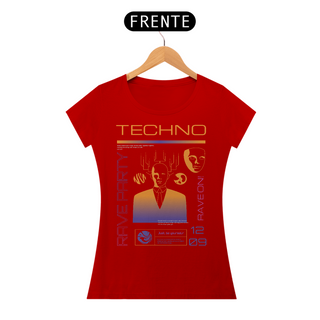 Nome do produtoCamiseta Feminina Techno Rave