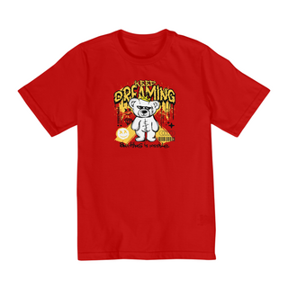 Nome do produtoCamiseta Infantil 2 a 8 anos / Urso Keep Dreaming