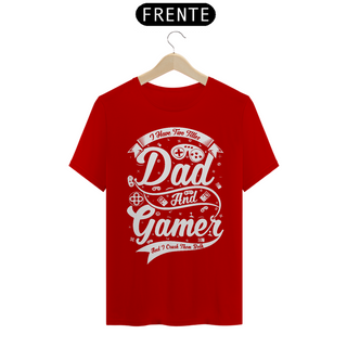 Nome do produtoCamiseta Dad and Gamer