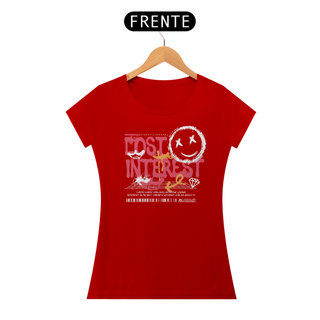 Nome do produtoCamiseta Feminina Lost Interest