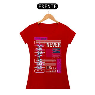 Nome do produtoCamiseta Feminina New York Never Mind