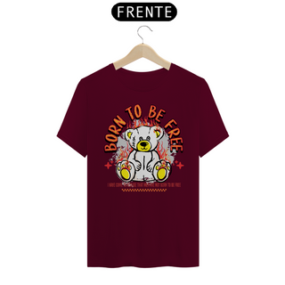 Nome do produtoCamiseta Born To Be Free Urso