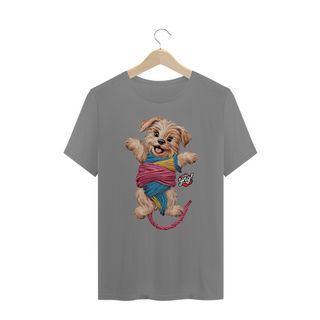 Nome do produtoCachorrinho brincalhão - Camiseta Plus Size