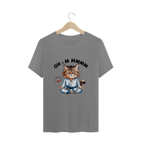 Meditação Felina - Camiseta Plus Size