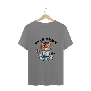 Meditação Felina - Camiseta Plus Size