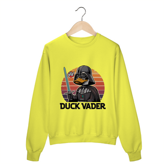 Nome do produtoDUCK VADER – O Poder da Força em Versão Pato - Moletom Fechado