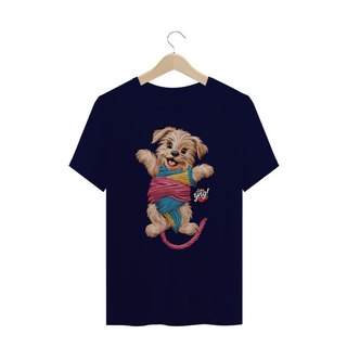 Nome do produtoCachorrinho brincalhão - Camiseta Plus Size